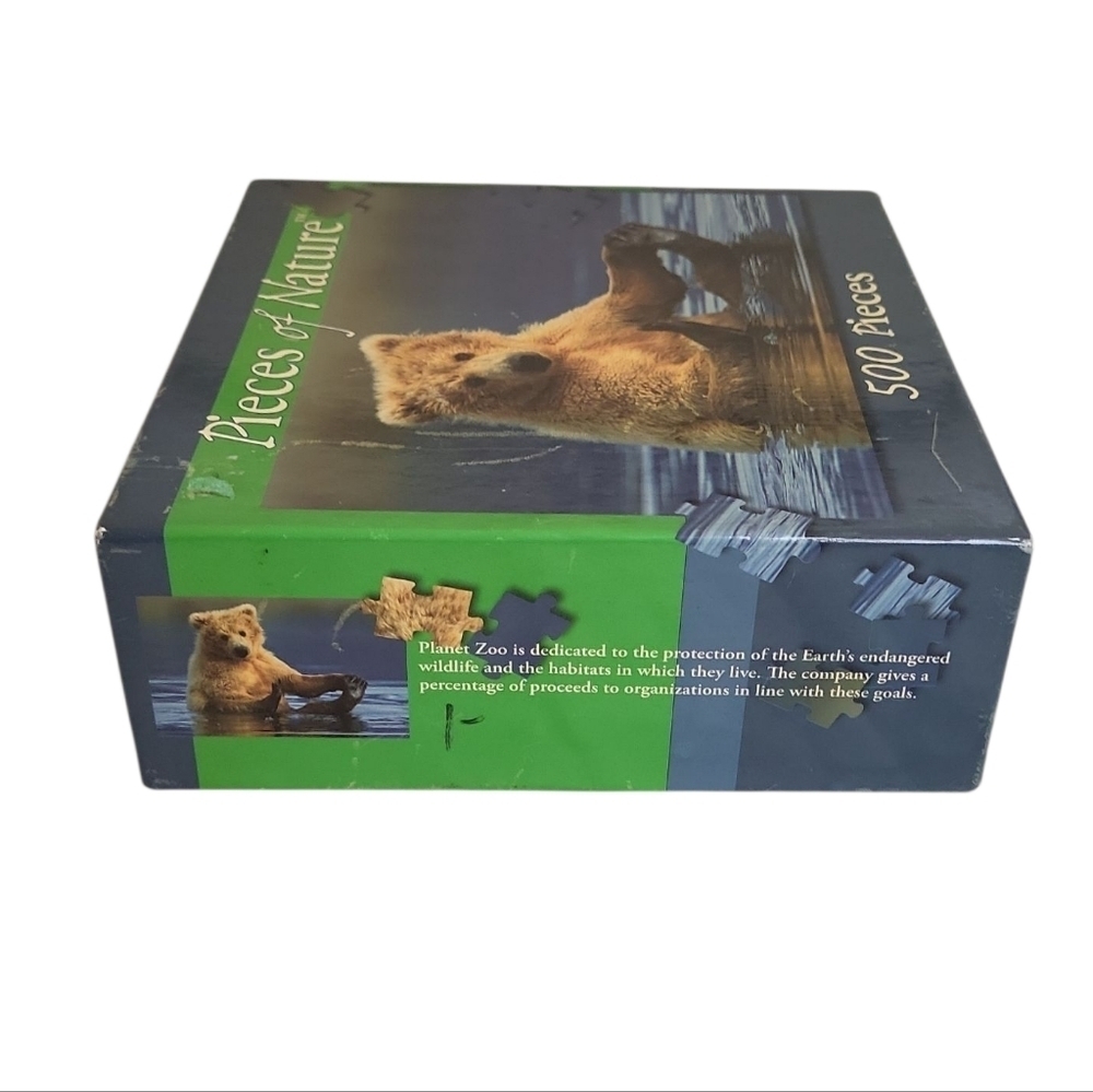 Pieces Of Nature Planet Zoo Bear 500 Piece Puzzle - Picture 4 of 5